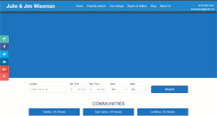 Desktop Screenshot of juliewiseman.com