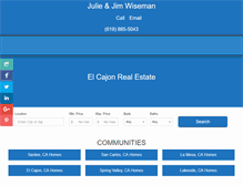 Tablet Screenshot of juliewiseman.com